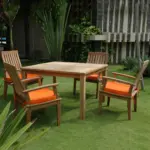 Anderson Teak - Windsor Brianna 5-Pieces Dining Table Set