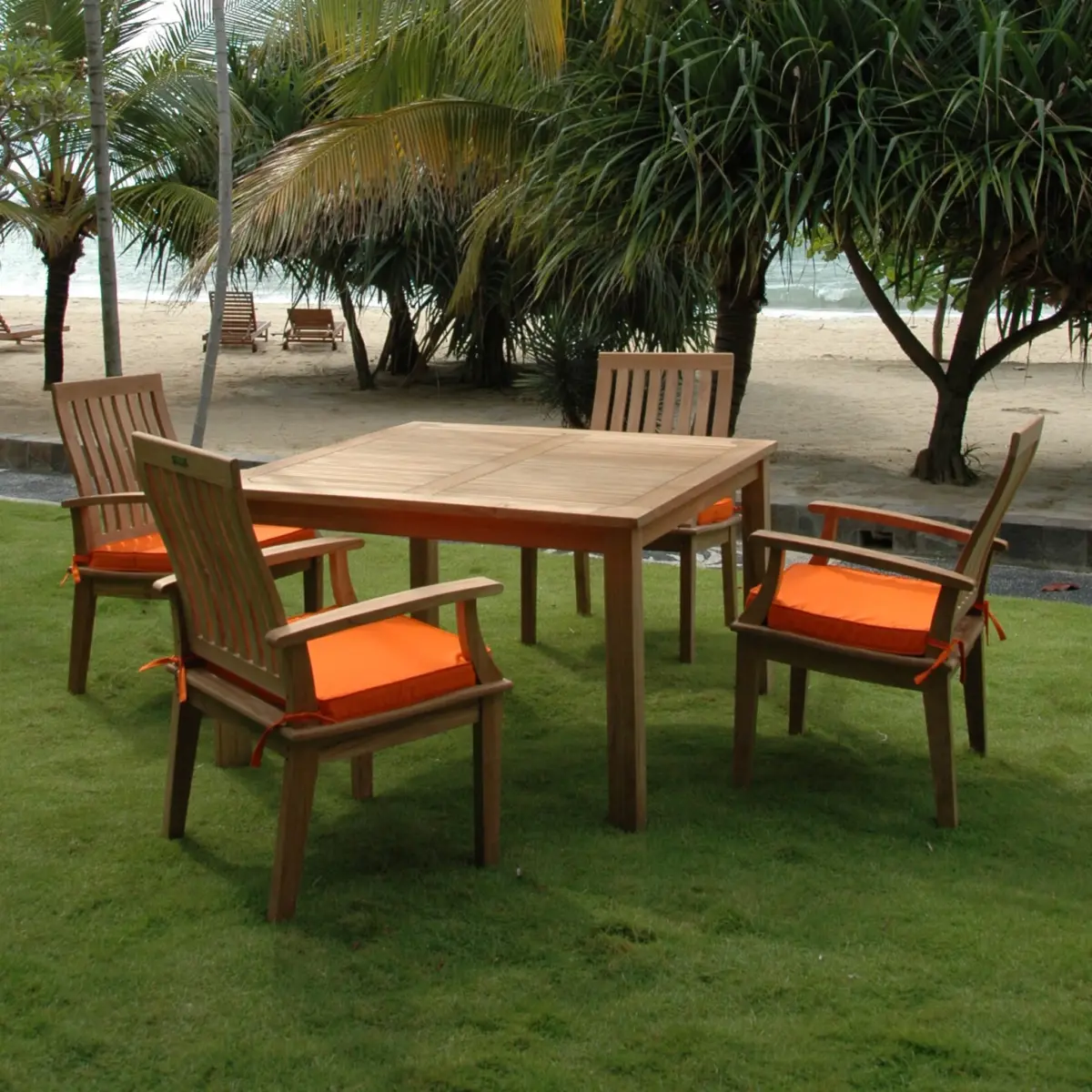 Anderson Teak - Windsor Brianna 5-Pieces Dining Table Set - Image 7