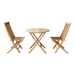 Anderson Teak - Windsor Classic 3-pieces bistro set - Image 2