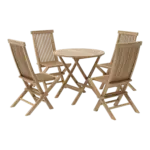 Anderson Teak - Windsor Classic 5-pieces bistro set - Image 2