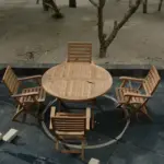 Andrew Bahama 5-Pieces Folding Dining Set - Image 5