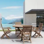 Andrew Bahama 5-Pieces Folding Dining Set