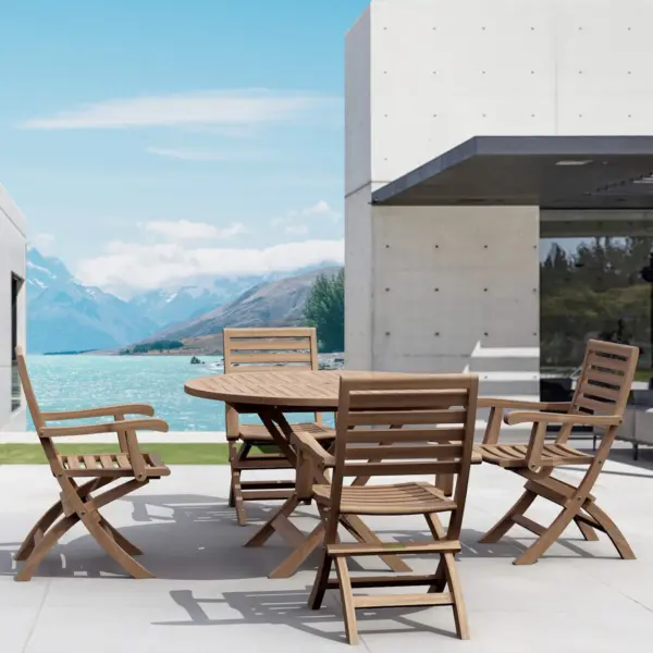 Andrew Bahama 5-Pieces Folding Dining Set