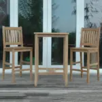 Anderson Teak - Bahama Avalon 3-Pieces Square Bar Set - Image 3