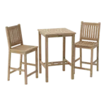 Anderson Teak - Bahama Avalon 3-Pieces Square Bar Set - Image 2