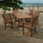 Anderson Teak - Bahama Wilshire Armchair 7-Pieces Extension Dining Set - Image 5