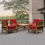 Anderson Teak - Brianna Bahama 6-Pieces Deep Seating Armchair Set