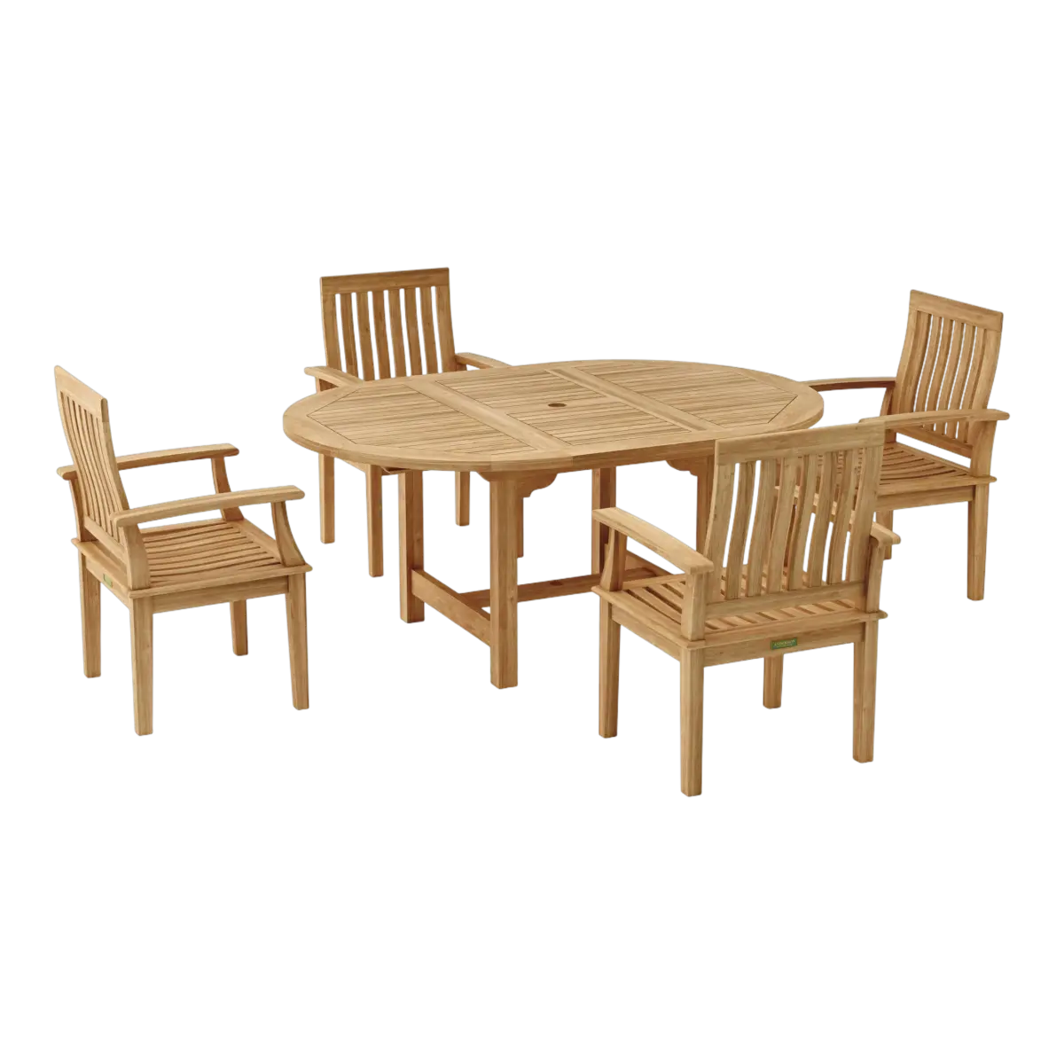 Bahama Brianna 5-Pieces Extension Dining Set - Image 2