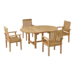 Bahama Brianna 5-Pieces Extension Dining Set - Image 2