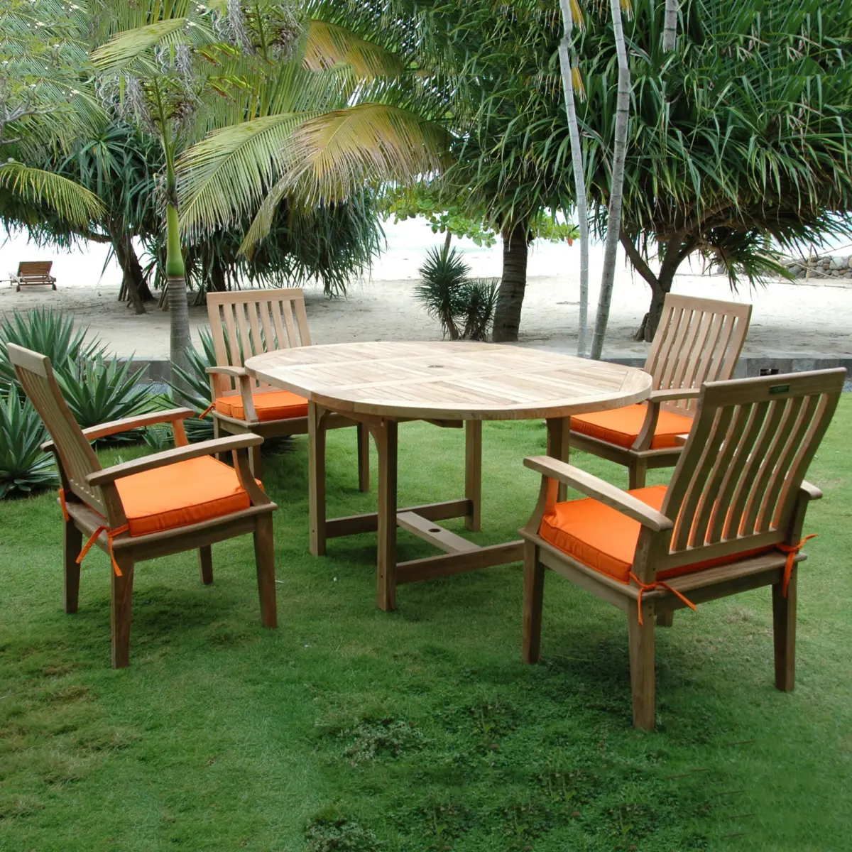Bahama Brianna 5-Pieces Extension Dining Set - Image 4