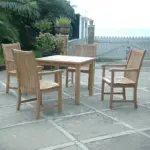 Anderson Teak - Bahama Chicago 5-pieces Bistro Set
