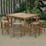 Anderson Teak - Windsor Montego 9-Pieces Square Bar Set - Image 3