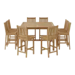 Anderson Teak - Windsor Avalon 9-Pieces Square Bar Set