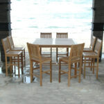Anderson Teak - Windsor Avalon 9-Pieces Square Bar Set - Image 3