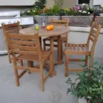 Anderson Teak - Montage Windham  5- Pices Dining Set B