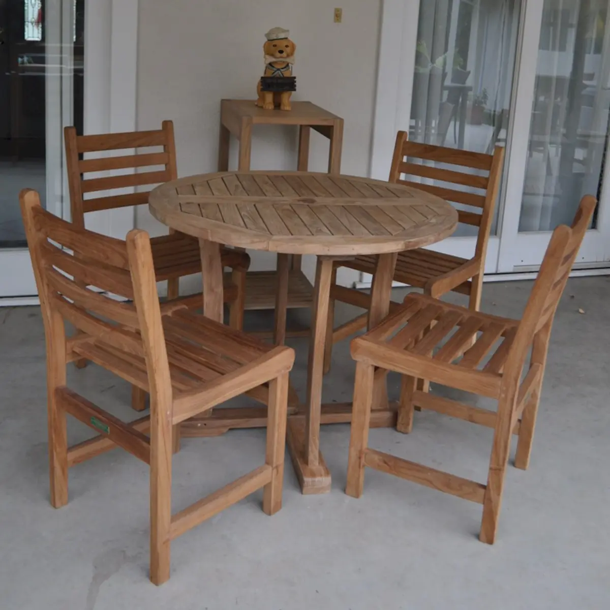 Anderson Teak - Descanso Windham 5-Pieces Dining Set - Image 2