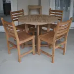 Anderson Teak - Descanso Windham 5-Pieces Dining Set - Image 3