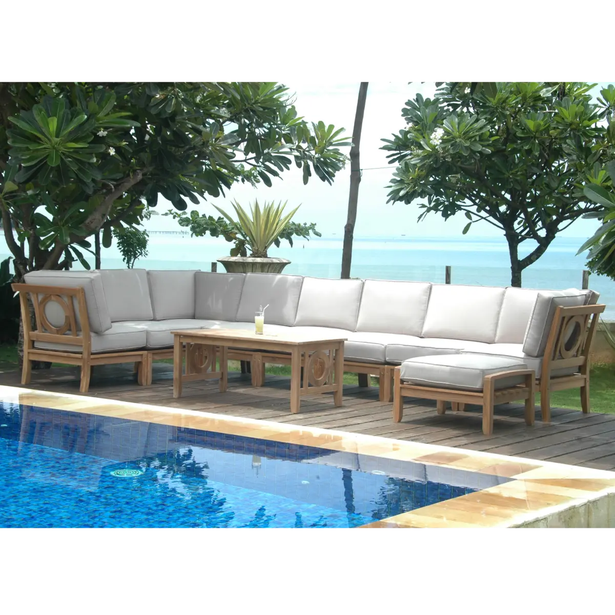 Anderson Teak - Natsepa 10-Pieces Modular Set - Image 5