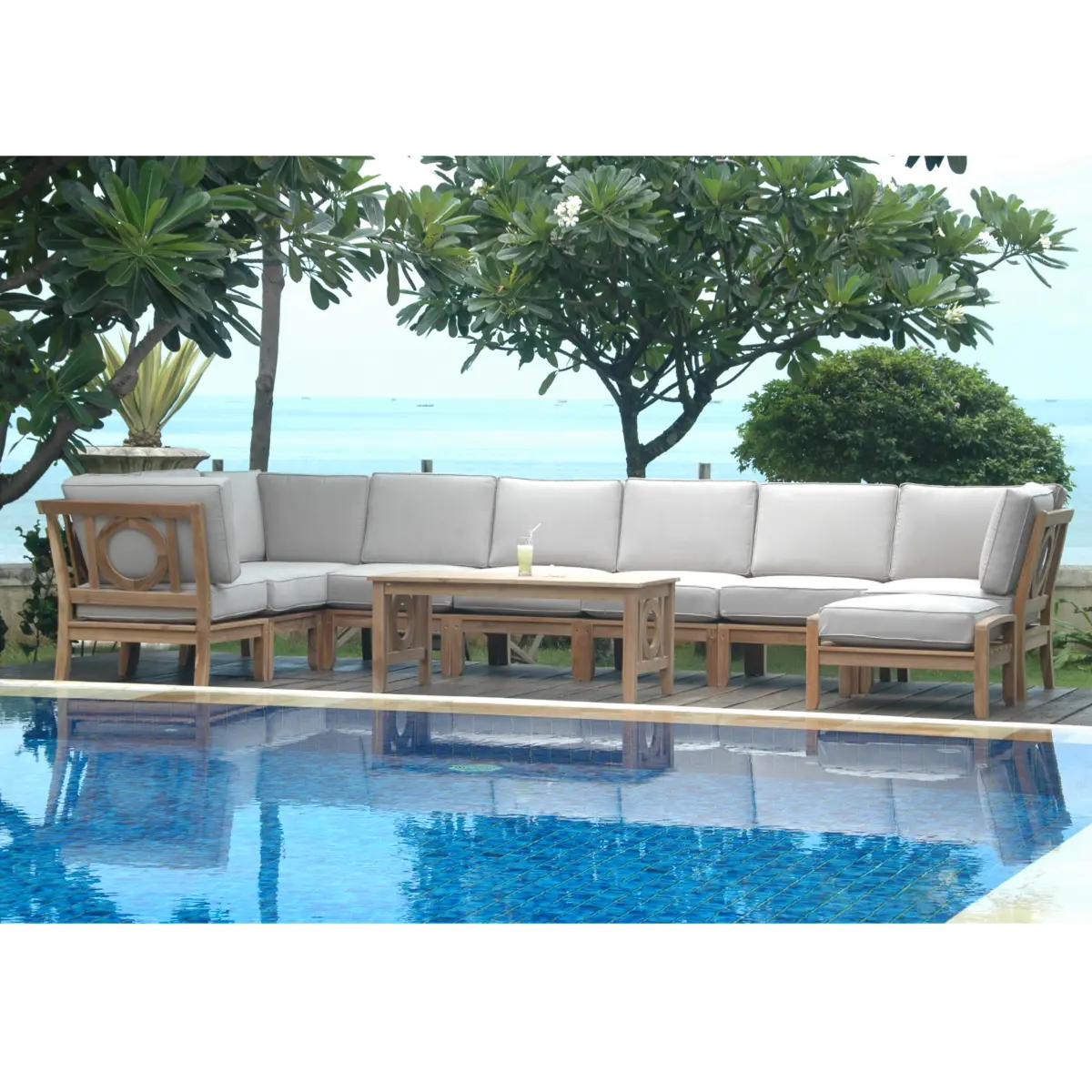 Anderson Teak - Natsepa 10-Pieces Modular Set - Image 4