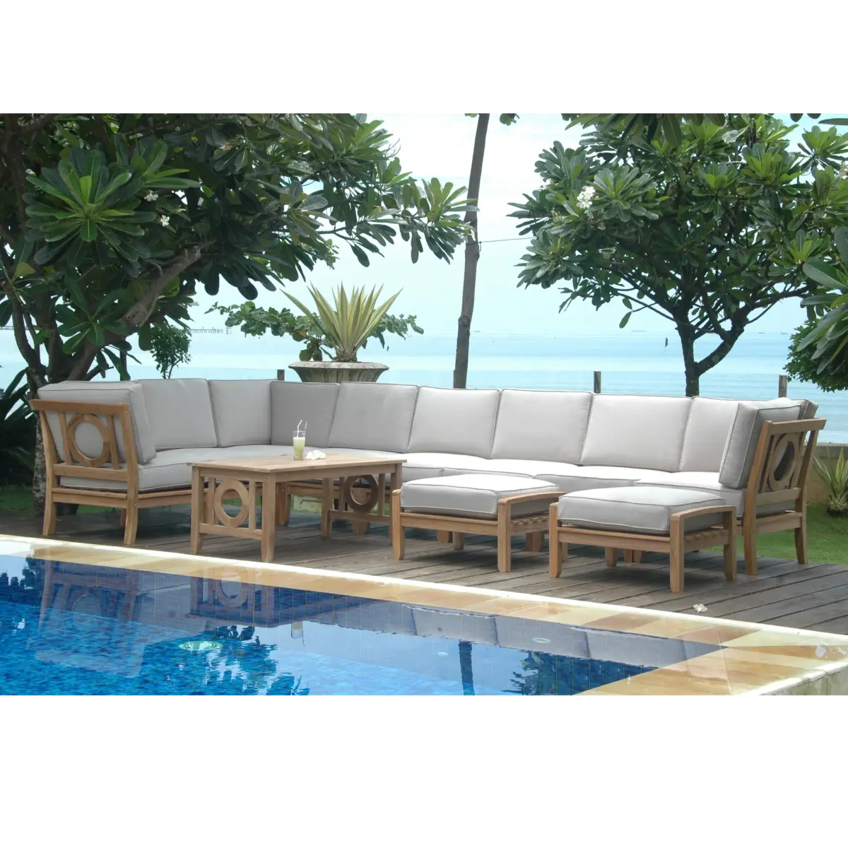 Anderson Teak - Natsepa 10-Pieces Modular Set - Image 7