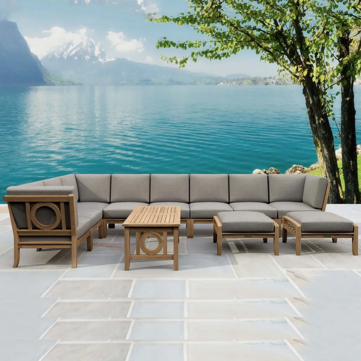 Anderson Teak - Natsepa11-Pieces Modular Set - Image 1