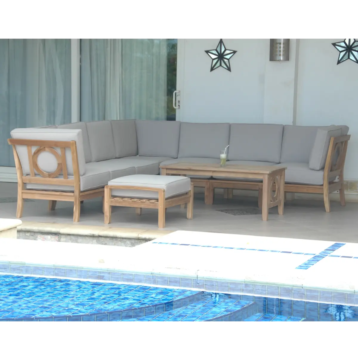 Anderson Teak - Natsepa 9-Pieces Modular Set A - Image 3