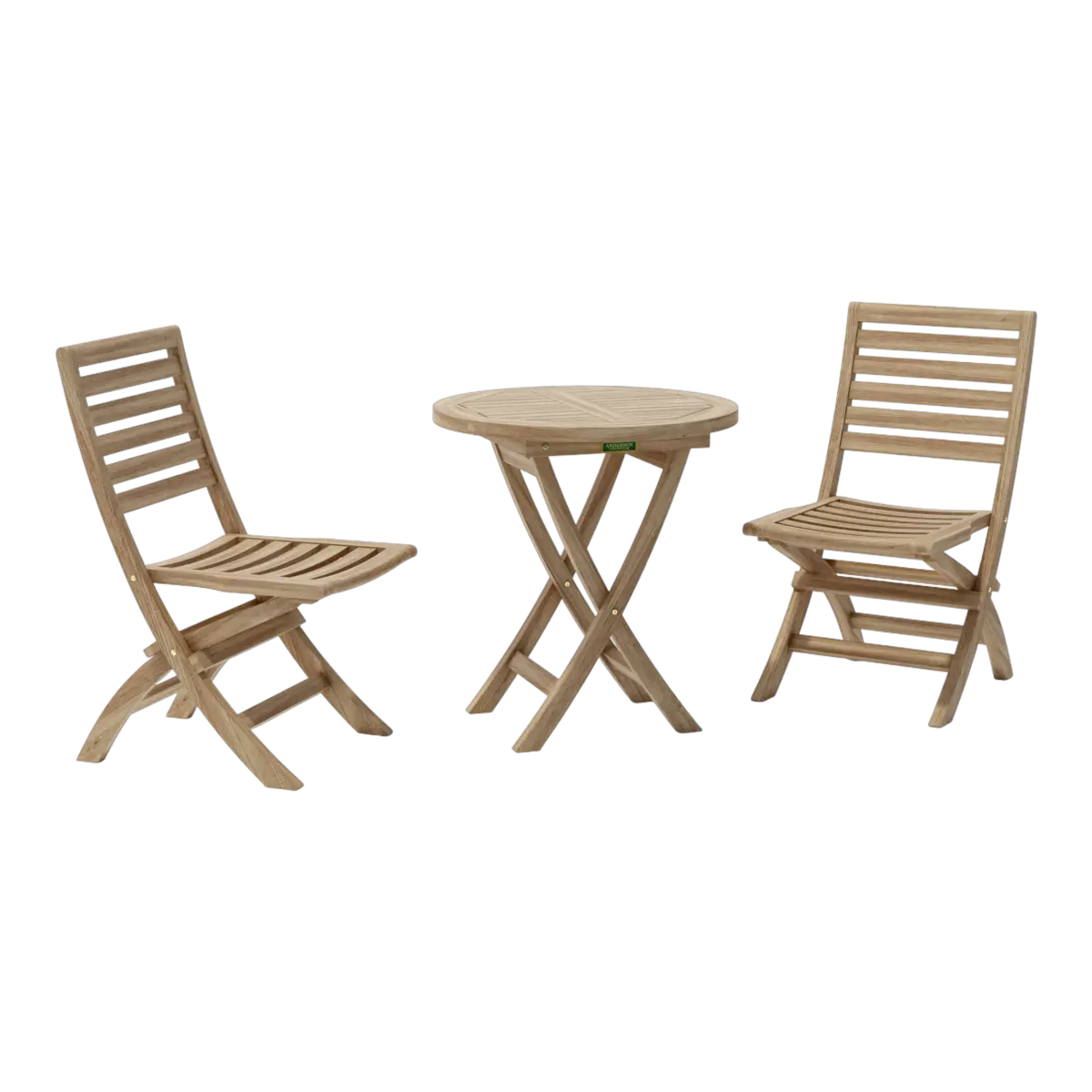Anderson Teak - Bahama Andrew 3-Pieces Bistro Set - Image 2