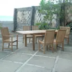 Anderson Teak - Bahama Chicago 7-Pieces Dining Set Chair B - Image 4