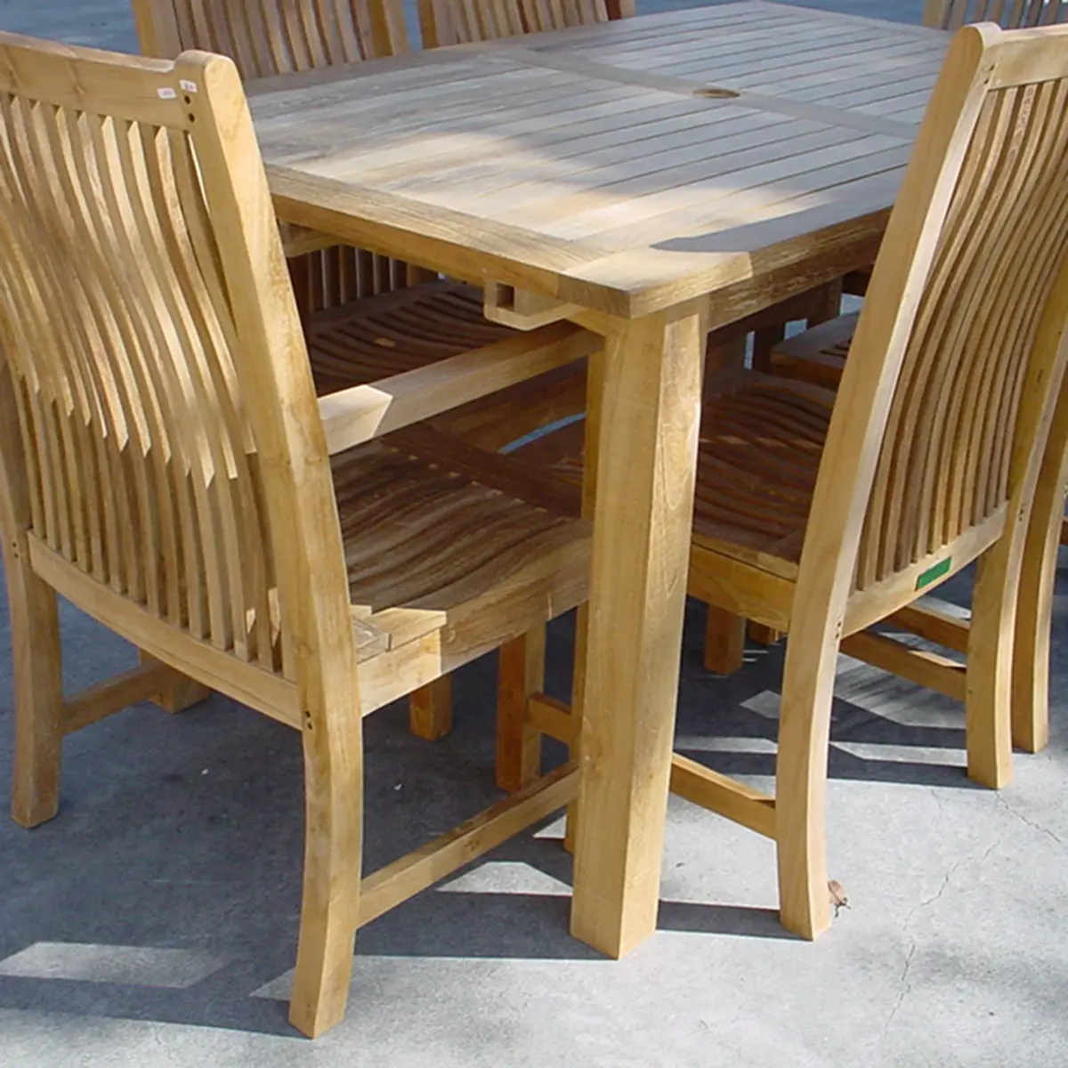 Anderson Teak - Bahama Chicago 7-Pieces Dining Set Chair B - Image 6