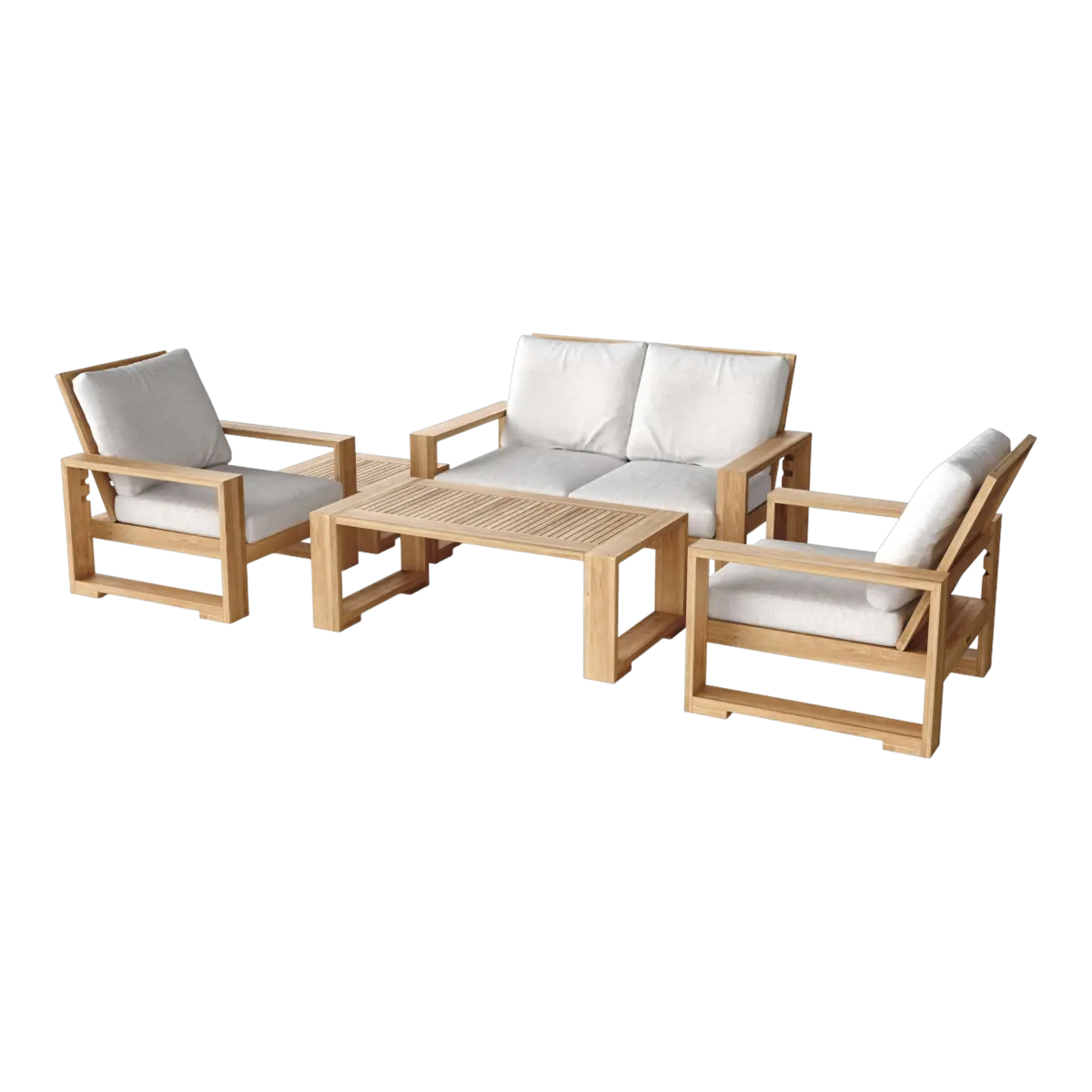 Anderson Teak - Capistrano 5-Piece Deep Seating Loveseat Collection - Image 2