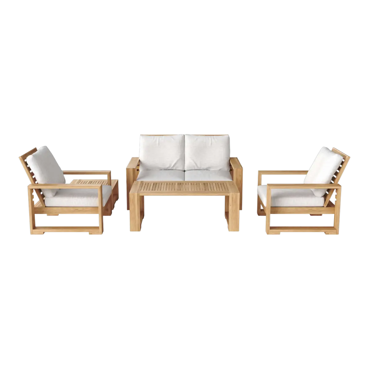Anderson Teak - Capistrano 5-Piece Deep Seating Loveseat Collection - Image 3