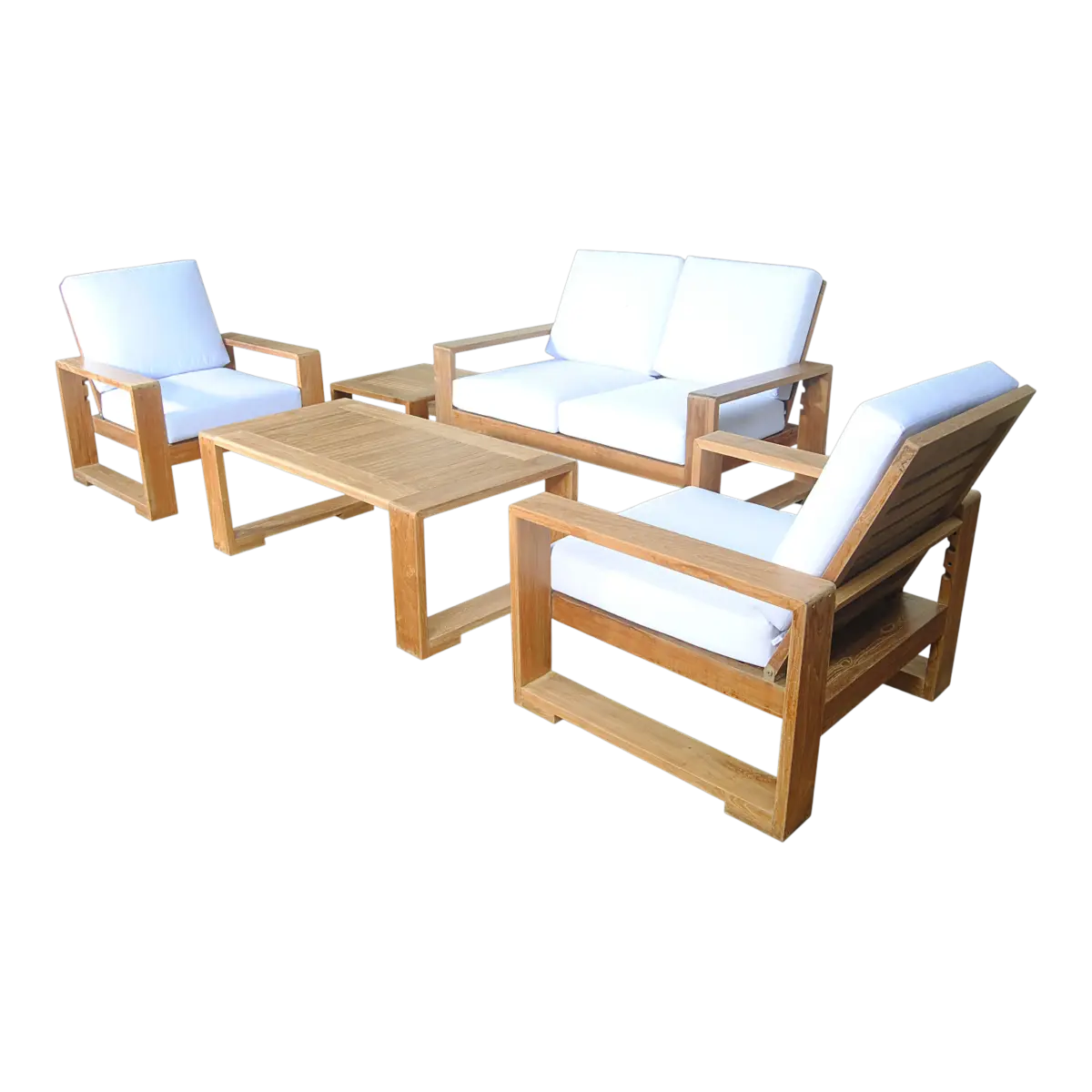 Anderson Teak - Capistrano 5-Piece Deep Seating Loveseat Collection - Image 4