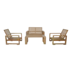 Anderson Teak - Capistrano 5-Piece Deep Seating Loveseat Collection - Image 6