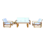 Anderson Teak - Capistrano 5-Piece Deep Seating Sofa Collection - Image 2