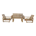 Anderson Teak - Capistrano 5-Piece Deep Seating Sofa Collection - Image 5