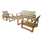 Anderson Teak - Capistrano 5-Piece Deep Seating Sofa Collection - Image 3