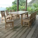 Anderson Teak - Bahama Rialto 11-Pieces Rectangular Dining Set - Image 5