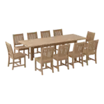 Anderson Teak - Bahama Rialto 11-Pieces Rectangular Dining Set - Image 3