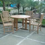Anderson Teak - Tosca Wilshere 5-Pieces Dining Set - Image 3