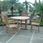 Anderson Teak - Tosca Wilshere 5-Pieces Dining Set - Image 4