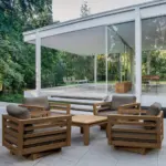 Anderson Teak - Cordoba Deep Seating Swivel Armchair - Image 4