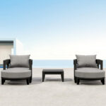 Anderson Teak - SET-172 5-pc Coronado Aluminum Deep Seating Set