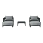 Anderson Teak - SET-172 5-pc Coronado Aluminum Deep Seating Set - Image 2