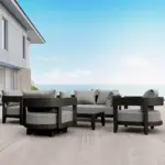 Anderson Teak - SET-173 5-pc Coronado Aluminum Deep Seating Set