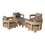 Anderson Teak - Coronado 6 Pieces Deep Seating Set