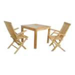 Anderson Teak - Bahama Classic 3-Pieces Bistro Table - Image 4