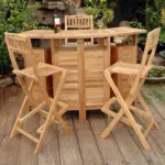 Anderson Teak - Altavista 4-Pieces Bar Set
