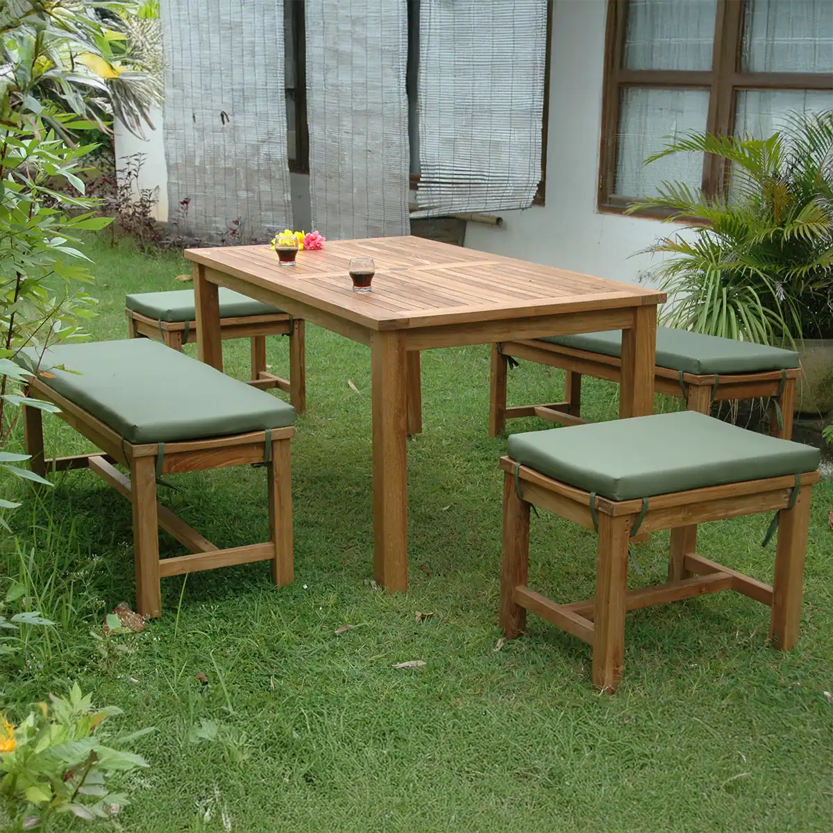 SET-200_4-1 Anderson Teak - Montage Madison 5- Pices Dining Set - Image 2
