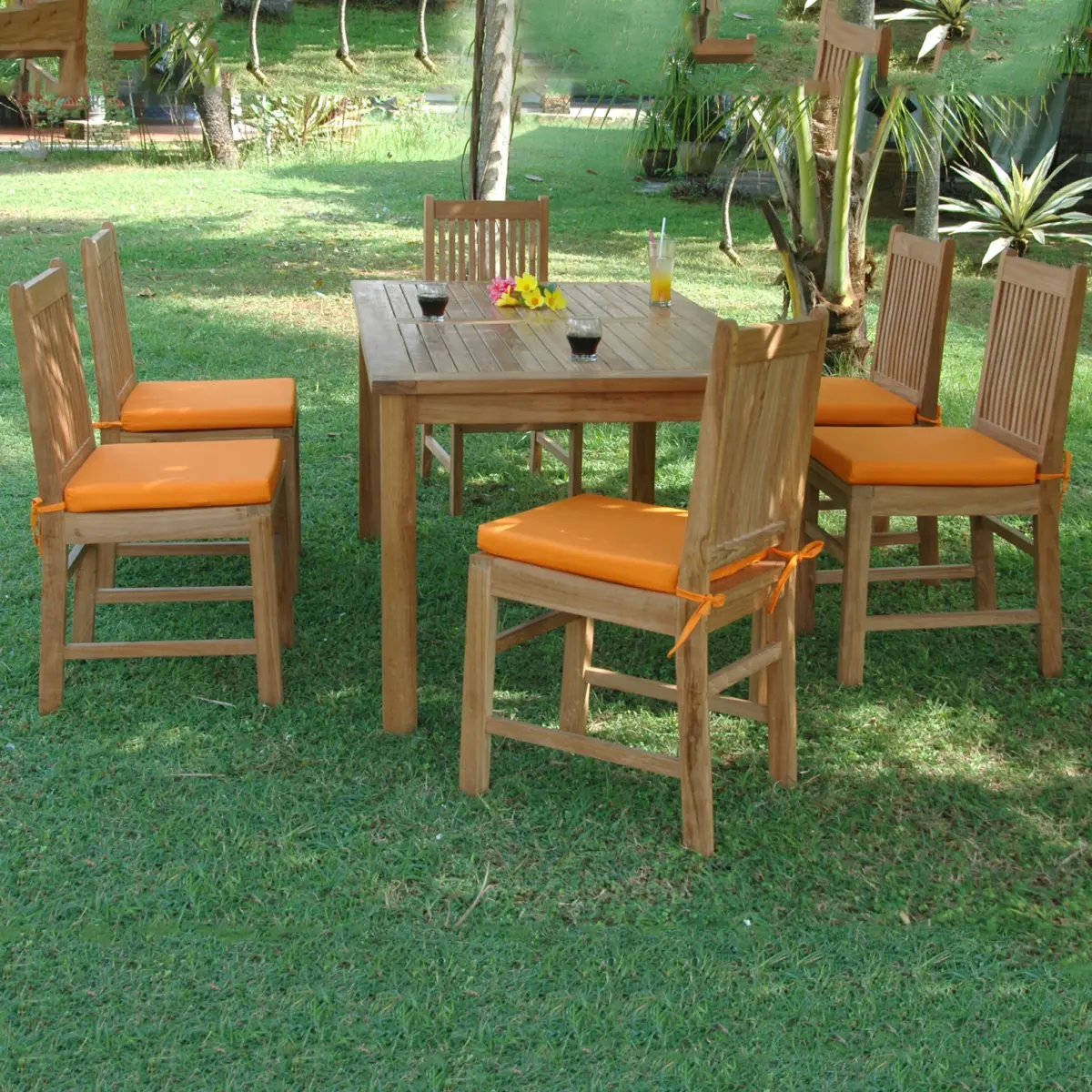 Anderson Teak - Montage Saratoga 7-Pieces Dining Set - Image 1