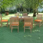 Anderson Teak - Montage Saratoga 7-Pieces Dining Set - Image 2